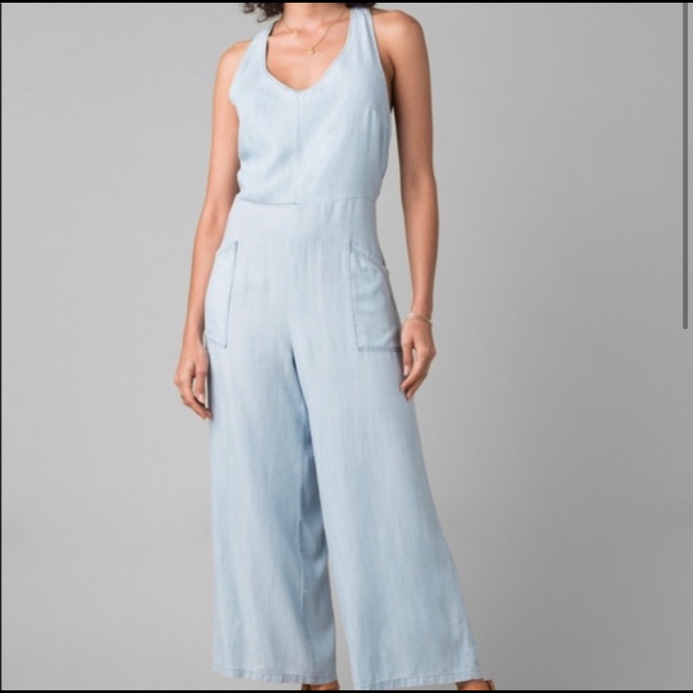 Prana Bahia Open Back Jumpsuit
